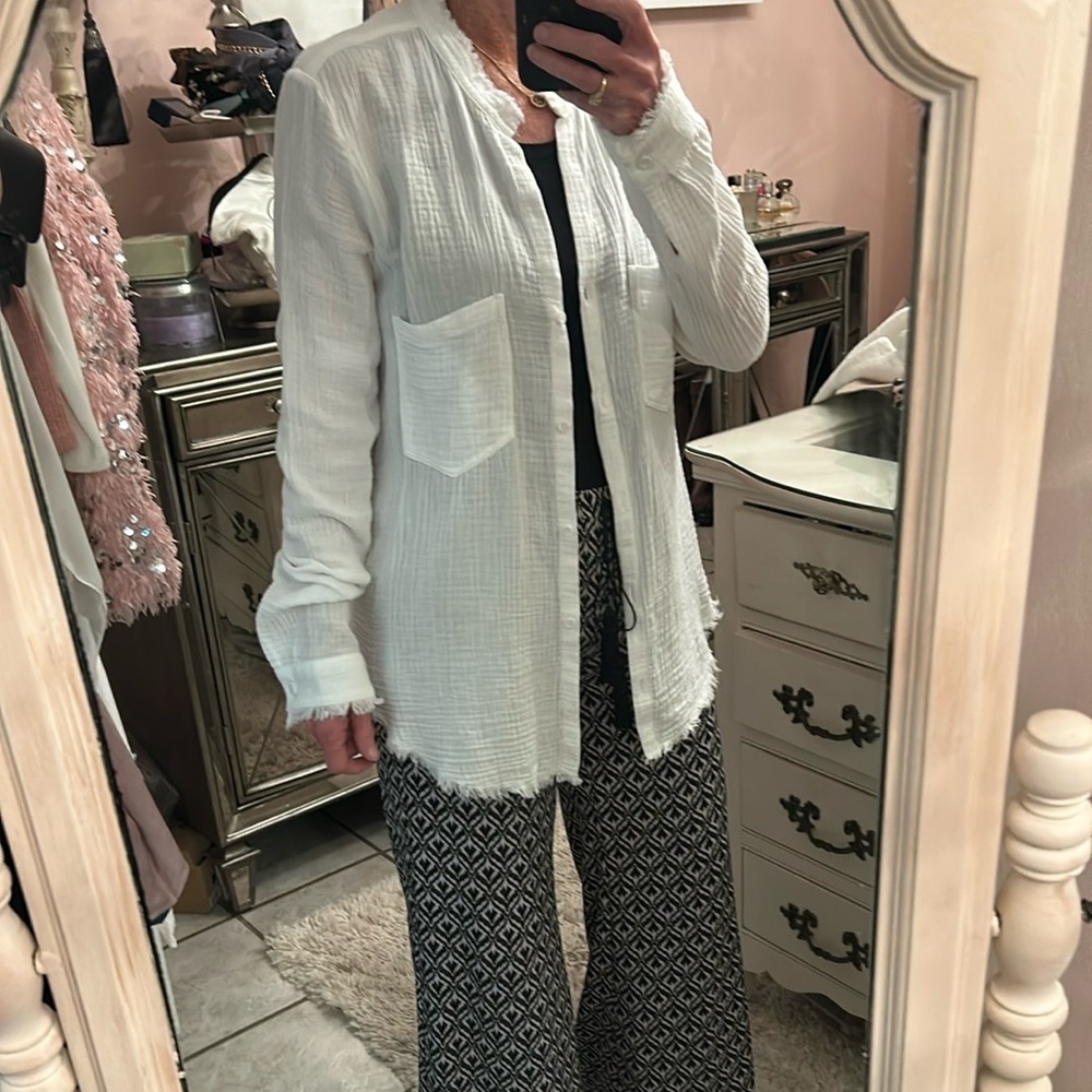 White Bella Dahl Buttondown